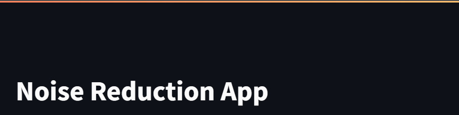 The Streamlit application title displayed in the browser