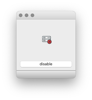 Custom PyQt5 ToggleButton in not-selected state