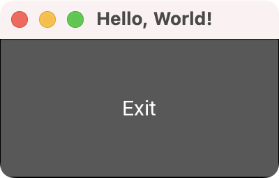 Hello, World! app in Kivy