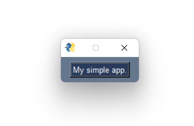 PySimpleGUI Application Screenshot