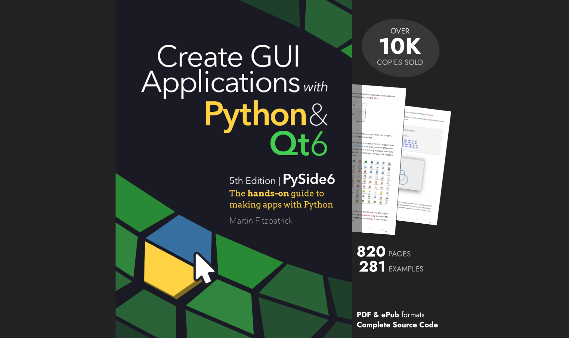 Create GUI Applications with Python & Qt6