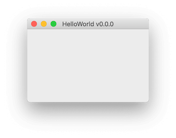 Hello World App on Mac