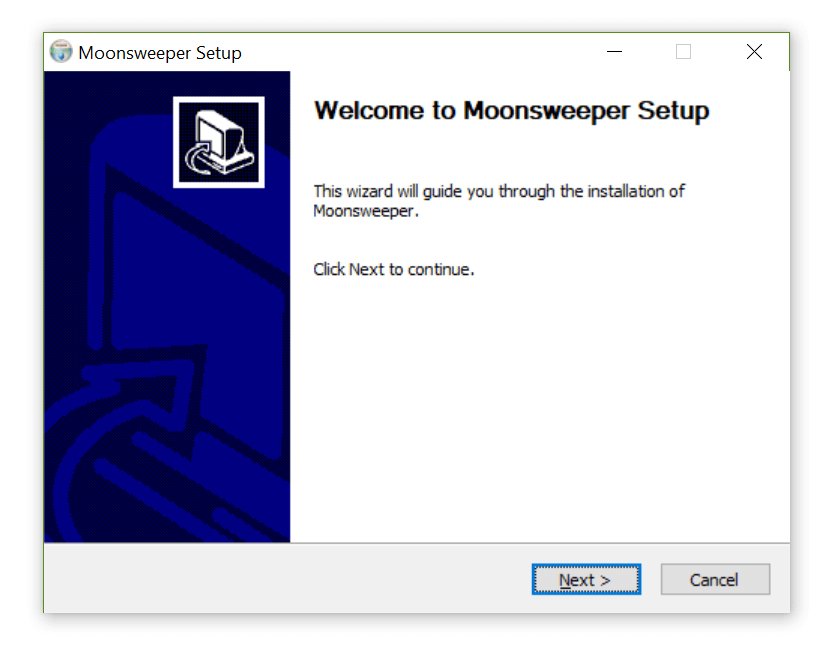 Moonsweeper Windows NSIS installer