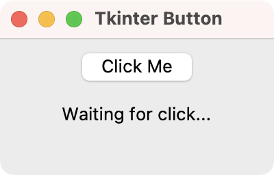 Tkinter's Button Widget on macOS