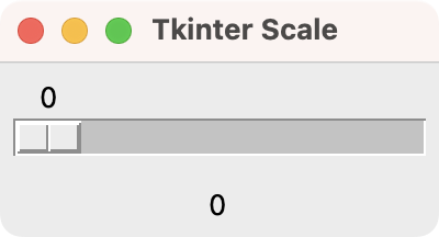 Tkinter's Scale Widget on macOS